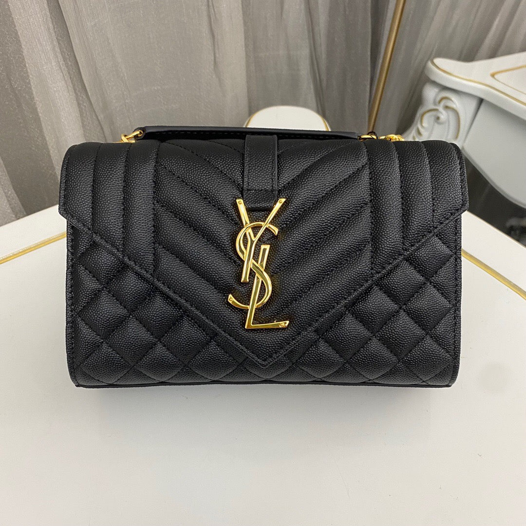 Saint Laurent Envelope Bag Small Black