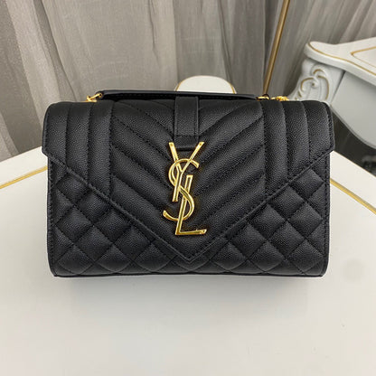 Saint Laurent Envelope Bag Small Black