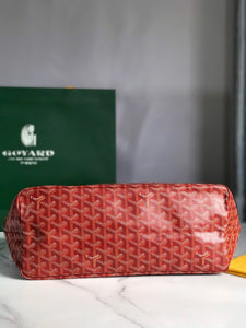 Goyard Saint Louis Red Tote Bag