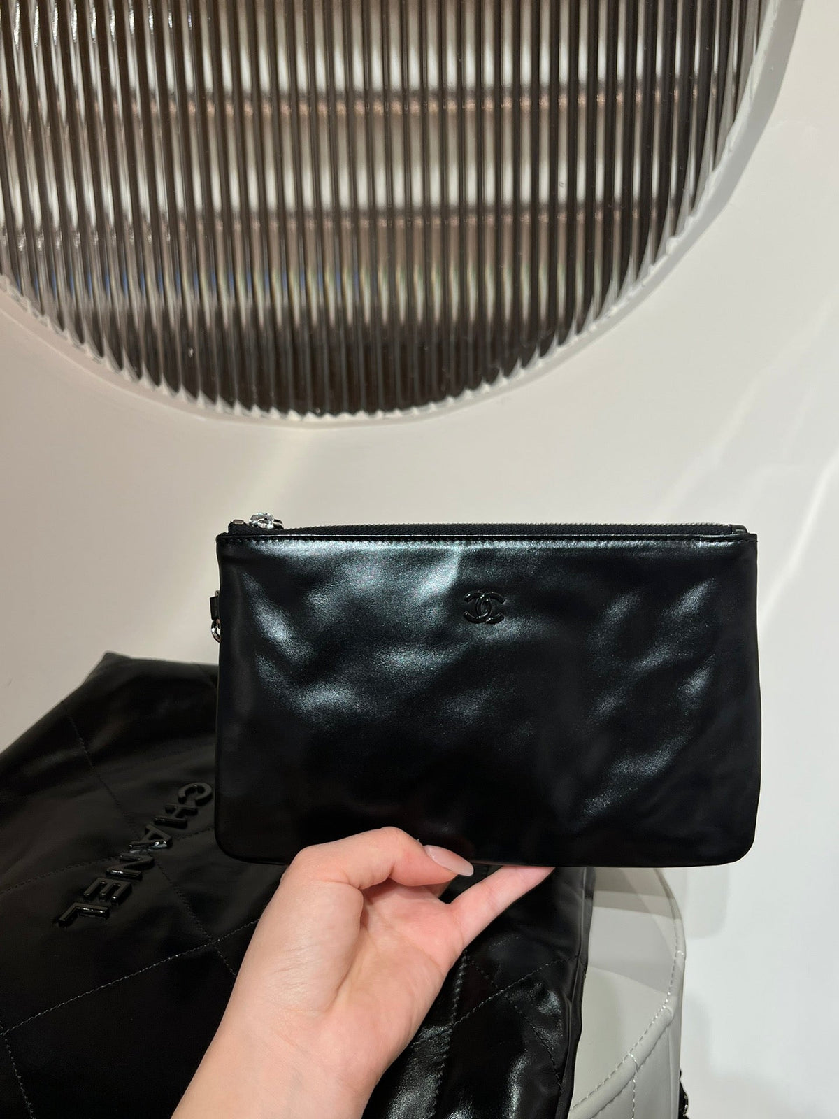 Chanel 22 Bag Black with Black Hardware