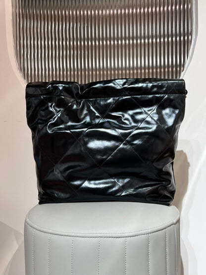 Chanel 22 Bag Black with Black Hardware