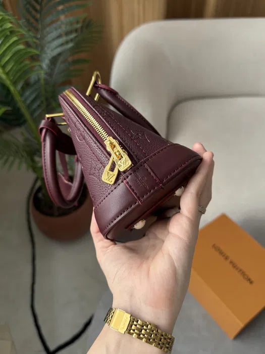 Louis Vuitton Alma Burgundy