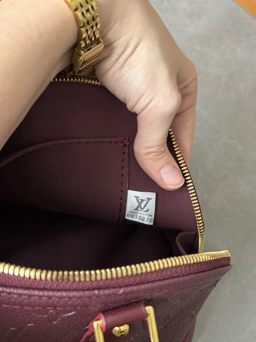 Louis Vuitton Alma Burgundy