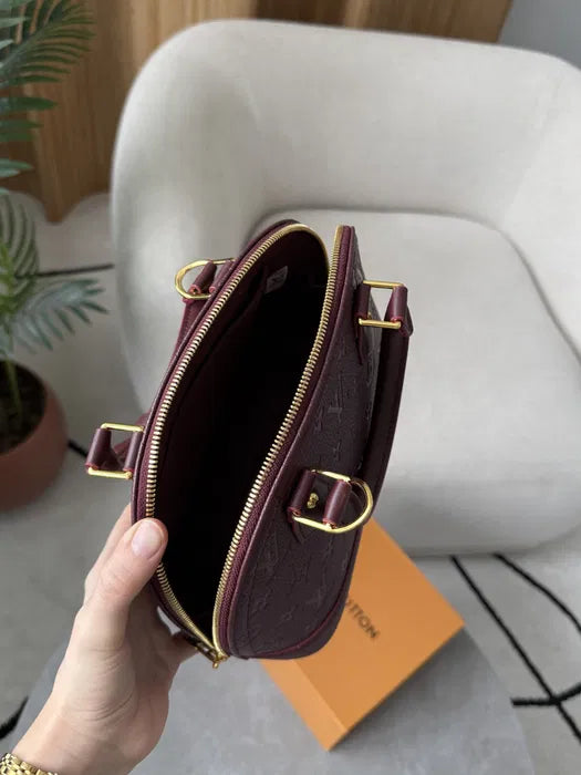 Louis Vuitton Alma Burgundy