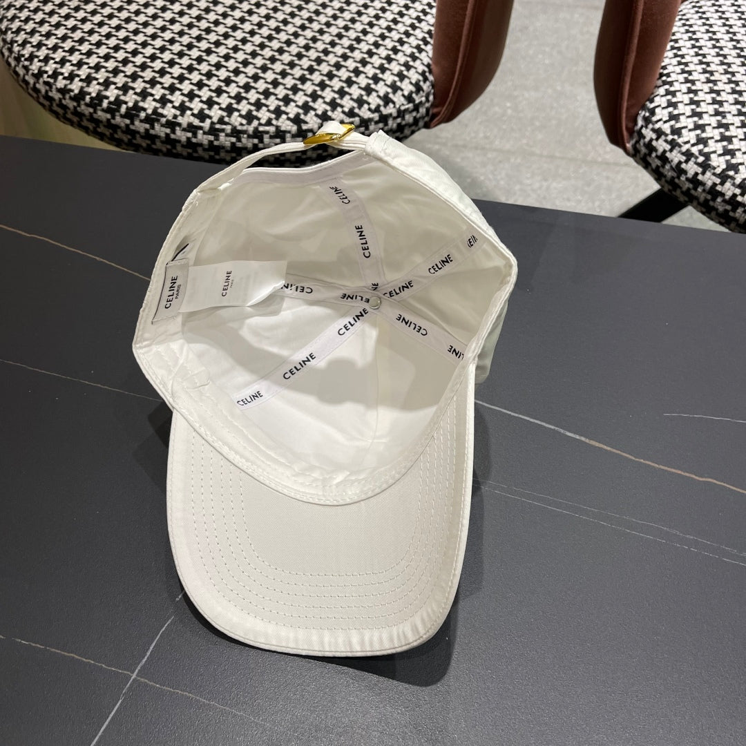 BASEBALL CAP MODEL 650288 IN WHITE FABRIC