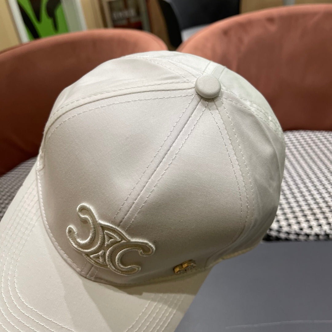 BASEBALL CAP MODEL 650288 IN WHITE FABRIC