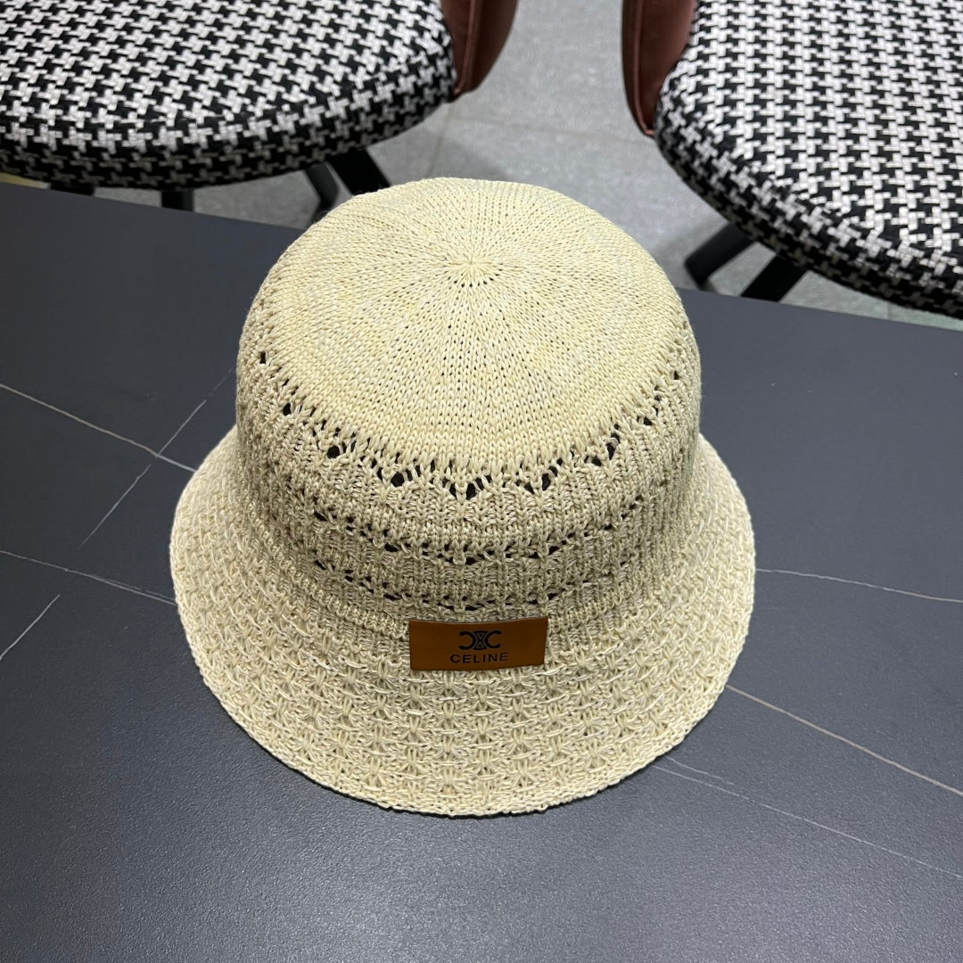 BUCKET HAT MODEL 651871 IN BEIGE CROCHET