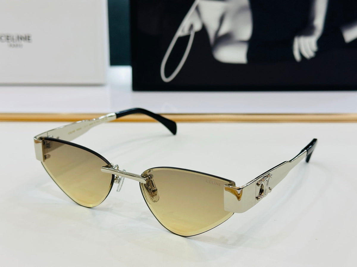CAT EYE SUNGLASSES CL42122U IN METAL