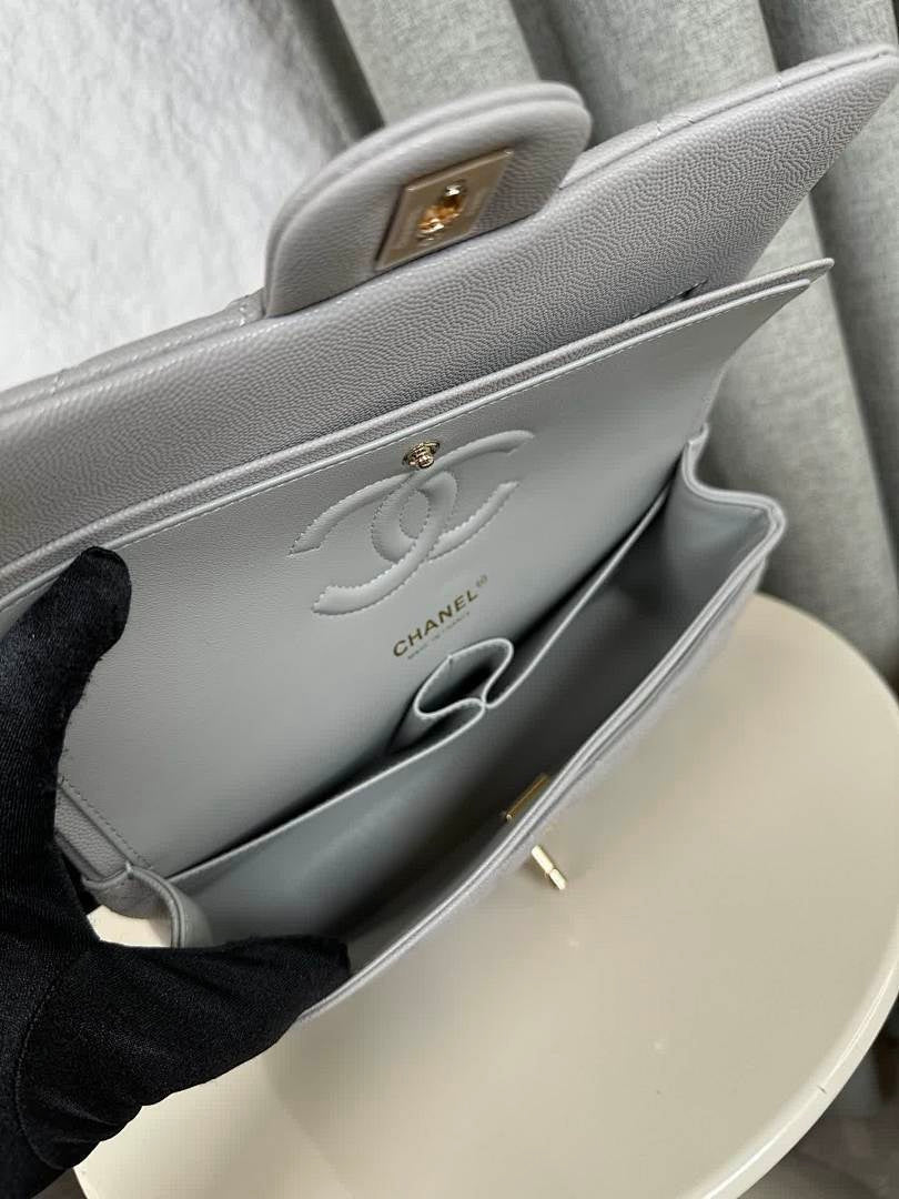 Chanel Classic Flap 25 Medium Grey