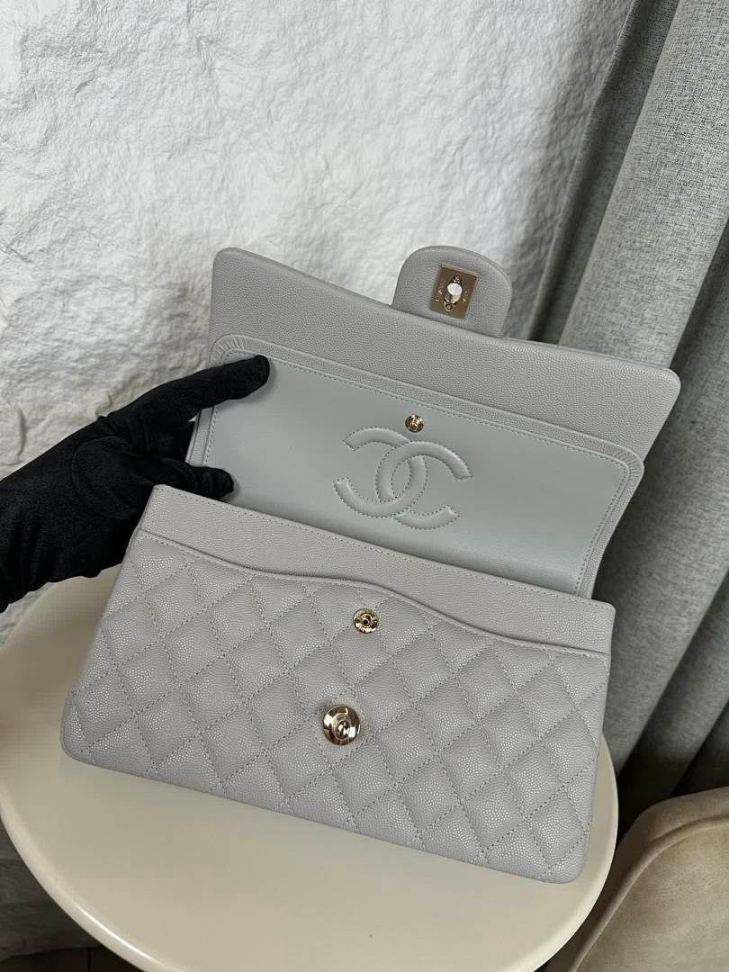 Chanel Classic Flap 25 Medium Grey
