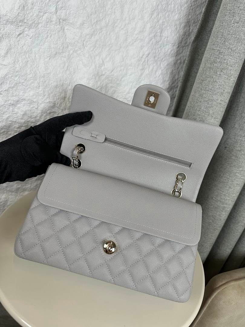 Chanel Classic Flap 25 Medium Grey