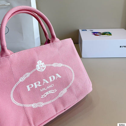 CANAPA TOTE BAG 29 IN BABY PINK DENIM