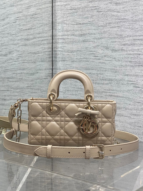 Dior D-joy Small Beige