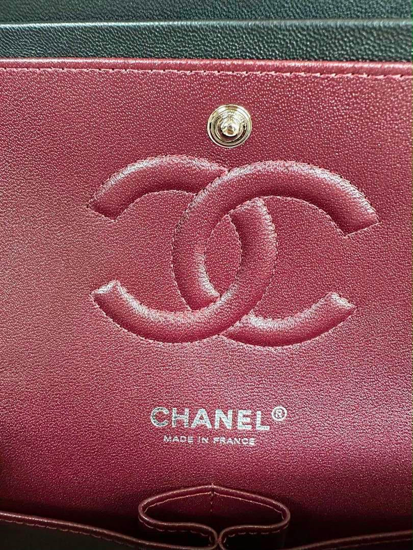Chanel Classic Flap Medium Lambskin Sliver Hardware
