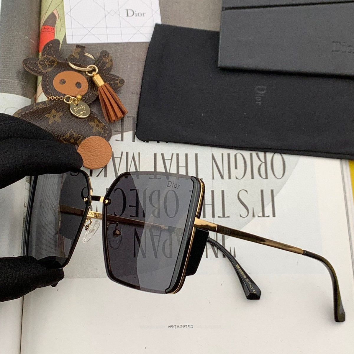 MONTAIGNE SUNGLASS 578161 IN METAL
