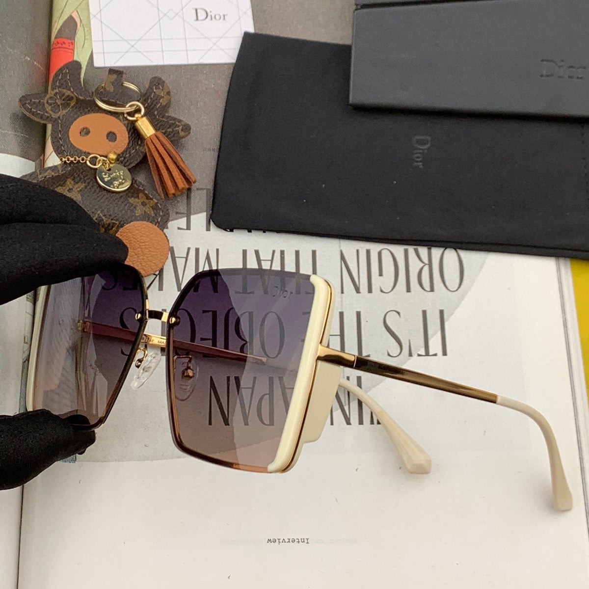 MONTAIGNE SUNGLASS 578161 IN METAL