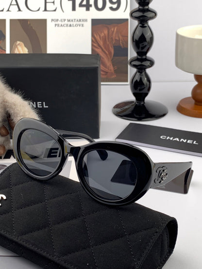 CAT EYE SUNGLASSES CH0602 IN ACETATE