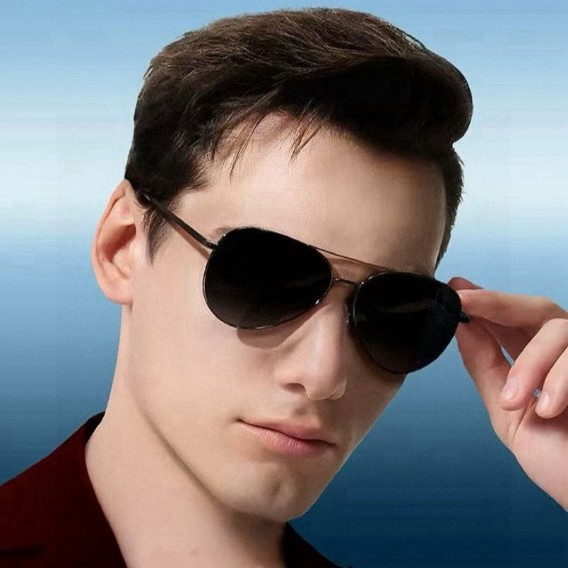 AVIATOR FRAME SUNGLASSES G8204 IN METAL