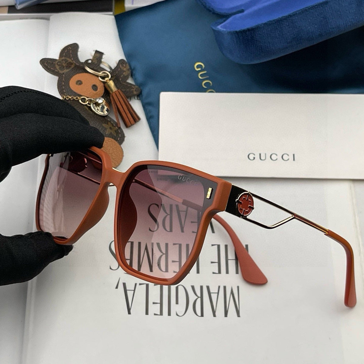 BUTTERFLY FRAME SUNGLASSES G9294 IN ACETATE