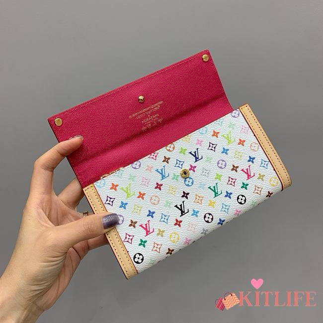 Louis Vuitton Takashi Murakami White Monogram Multicolor Sarah
