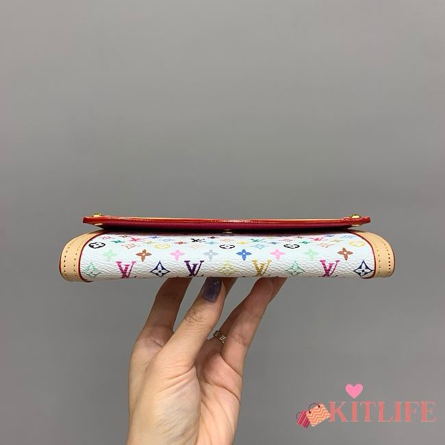 Louis Vuitton Takashi Murakami White Monogram Multicolor Sarah