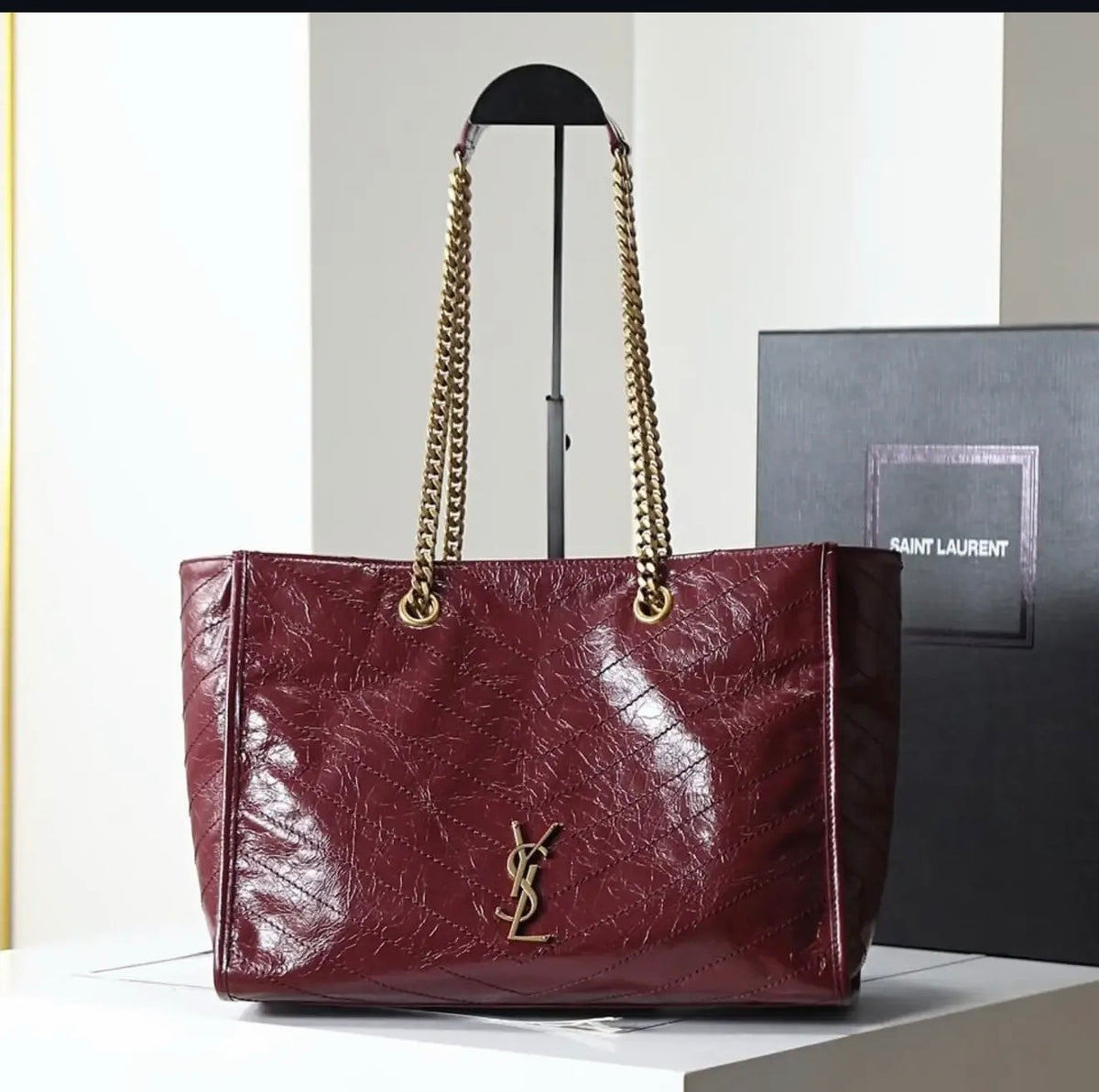 Saint Laurent Niki shopping tote
