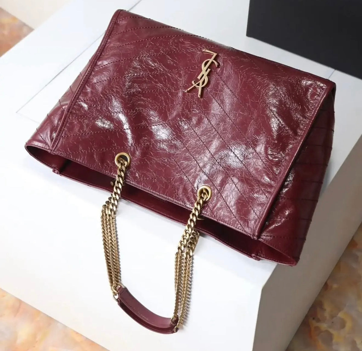 Saint Laurent Niki shopping tote