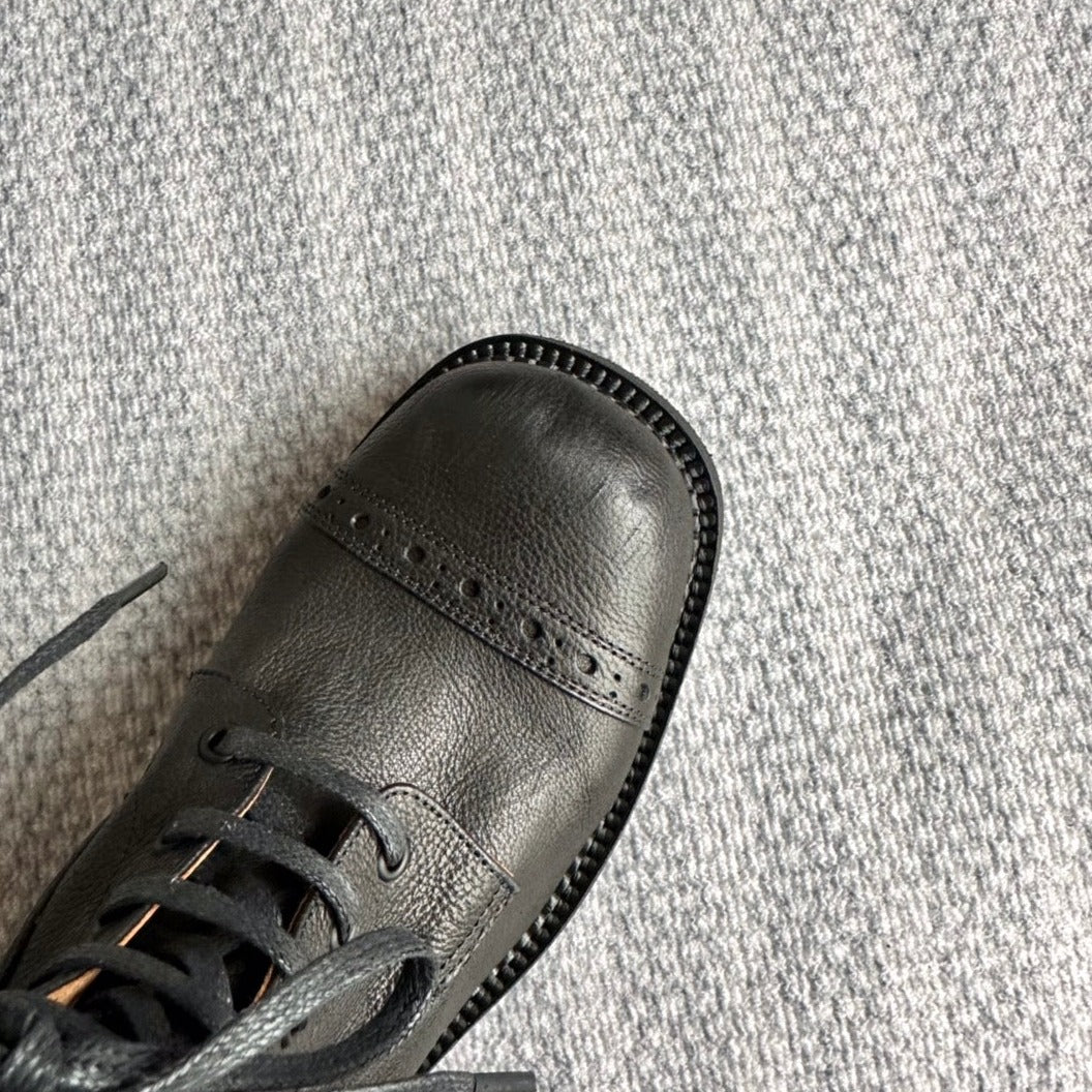 Boots Black Color Calfskin