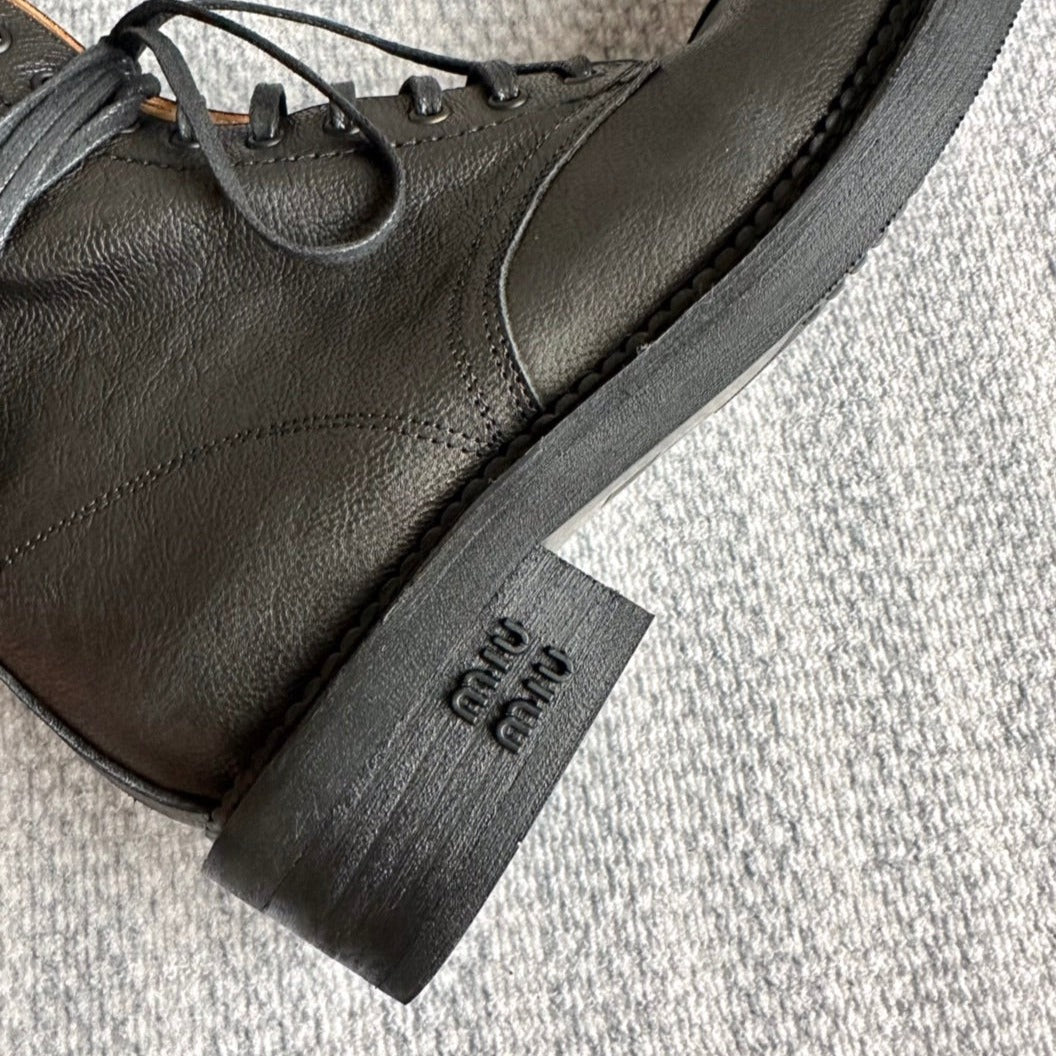 Boots Black Color Calfskin