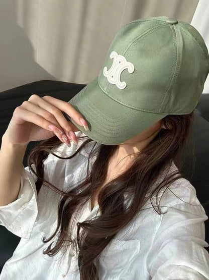 BASEBALL CAP MODEL 650700 IN GREEN COTTON