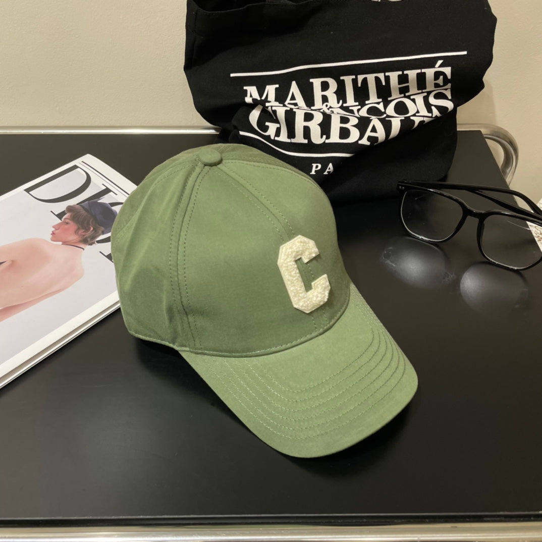 BASEBALL CAP MODEL 650701 IN GREEN COTTON
