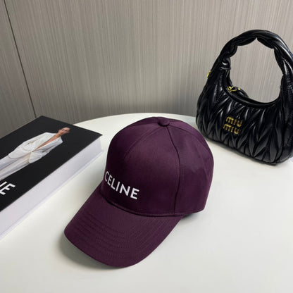 BASEBALL CAP MODEL 650708 IN WINE PURPLE COTTON
