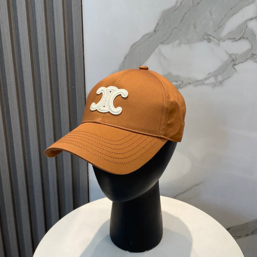 BASEBALL CAP MODEL 650752 IN BURNT ORANGE COTTON