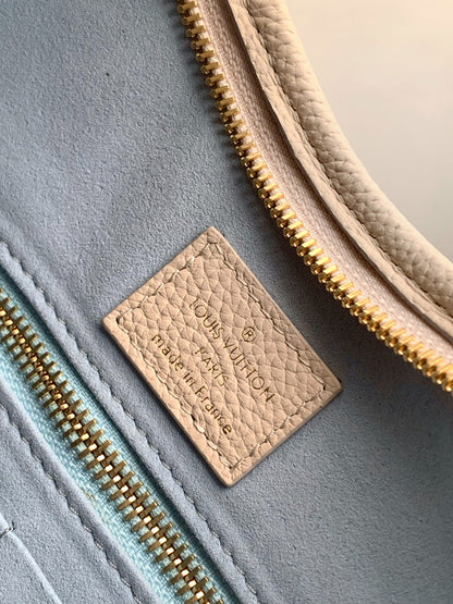 CARRYALL PM 29 BAG IN BEIGE MIX BLUE MONOGRAM EMPREINTE LEATHER