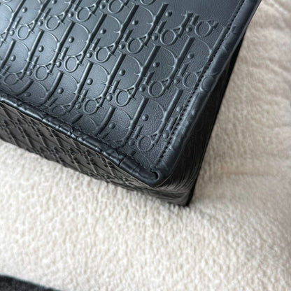 Dior Book Tote Largr Bag Claf Black