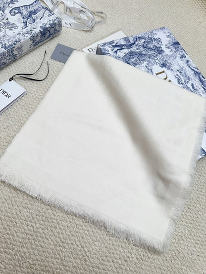 Dior White Scaf