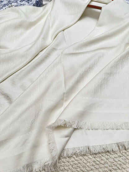Dior White Scaf