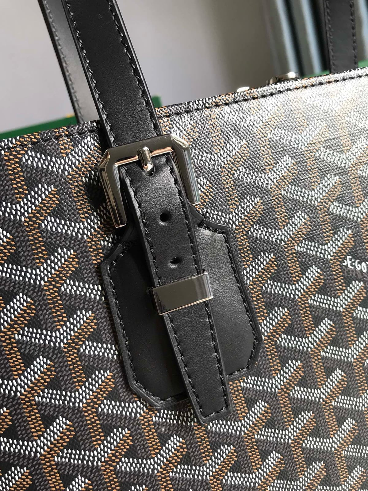 Goyardine Sac Marie Galante MM Black
