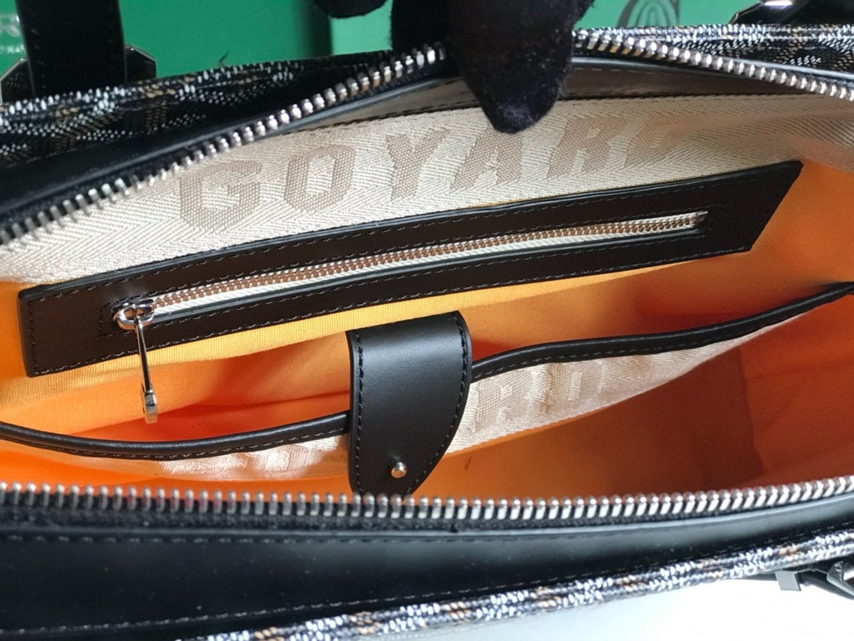 Goyardine Sac Marie Galante MM Black