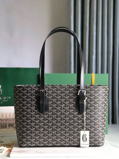Goyardine Sac Marie Galante MM Black