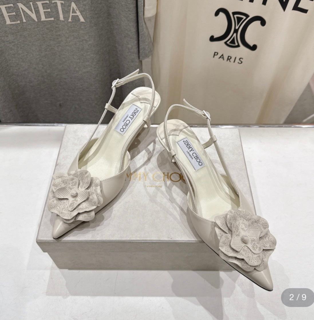 Jimmy Choo Mimmi 50 slingback pumps