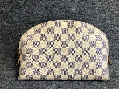 Louis Vuitton Damier Azur cosmetic pouch GM size
