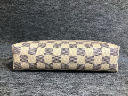 Louis Vuitton Damier Azur cosmetic pouch GM size