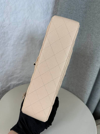 Chanel Classic Flap Medium Beige Gold Hardware