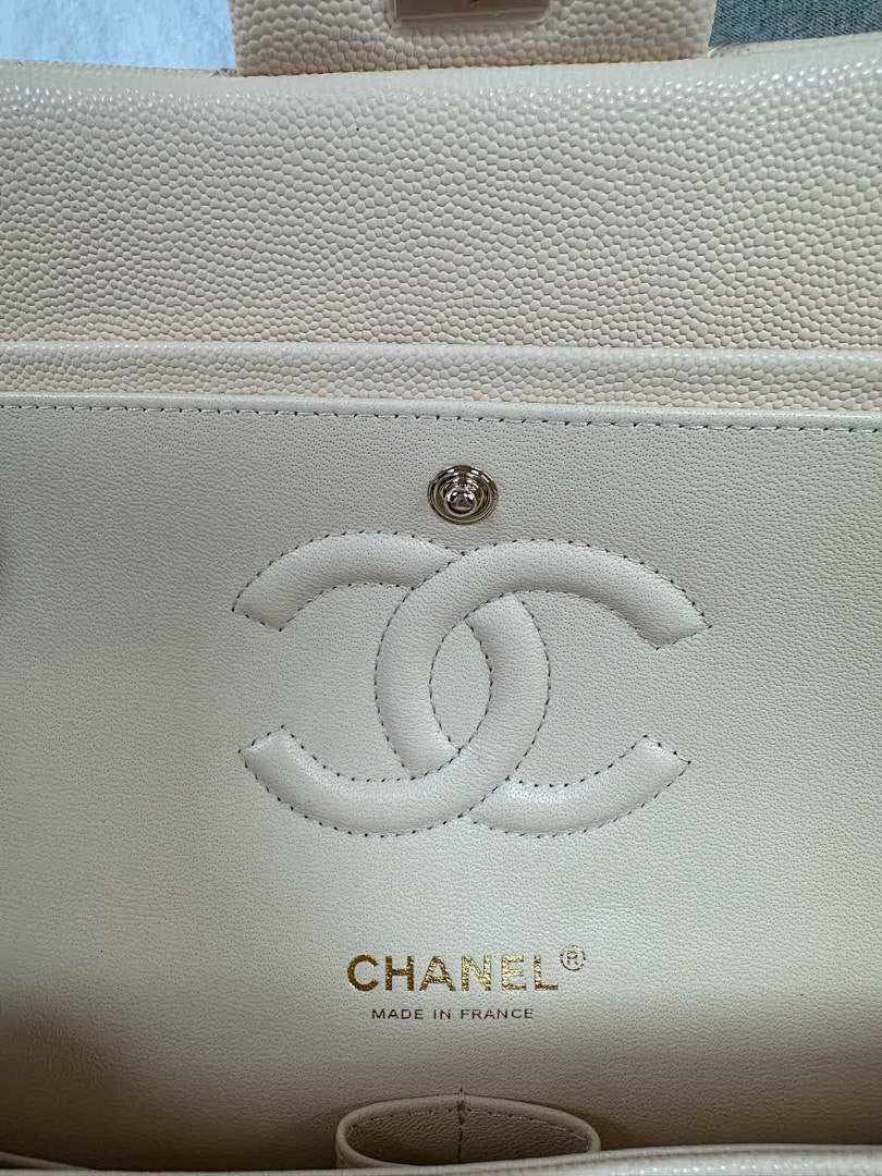 Chanel Classic Flap Medium Beige Gold Hardware