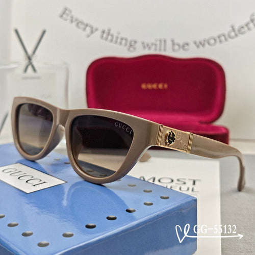 CAT-EYE FRAME SUNGLASSES 55132 IN ACETATE