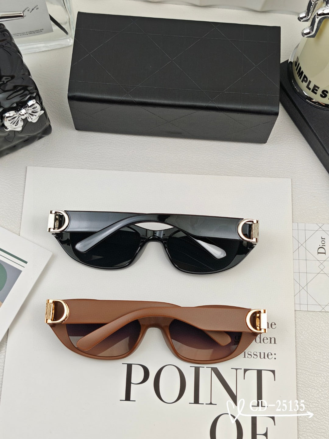 MONTAIGNE SUNGLASS 25135 IN ACETATE