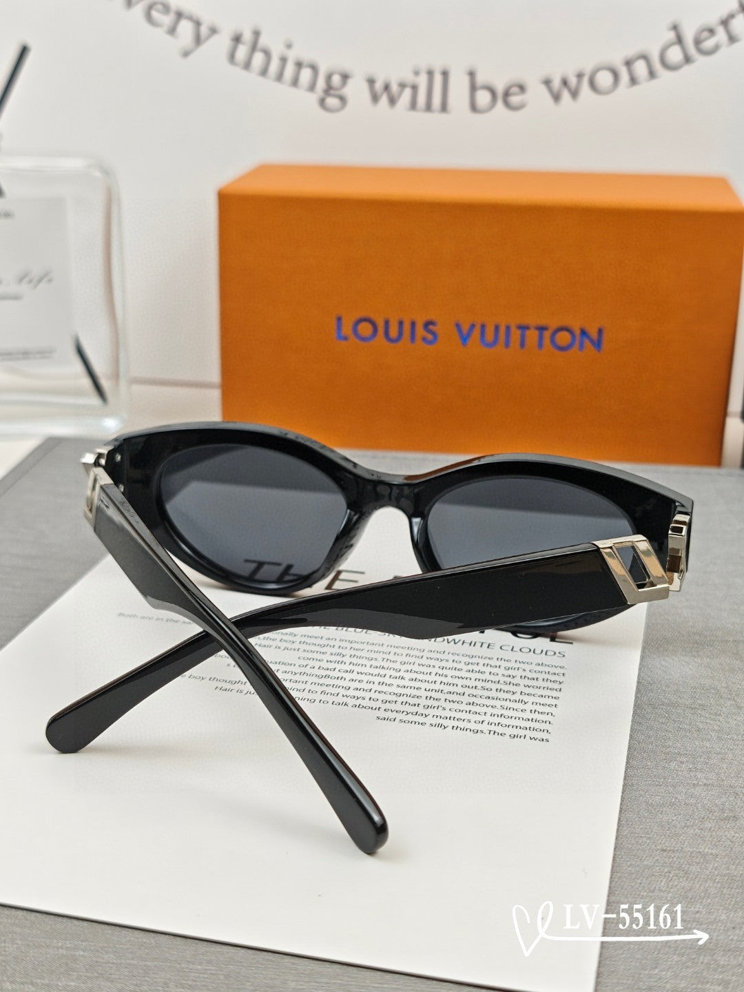 CAT EYE SUNGLASSES 55161 IN ACETATE