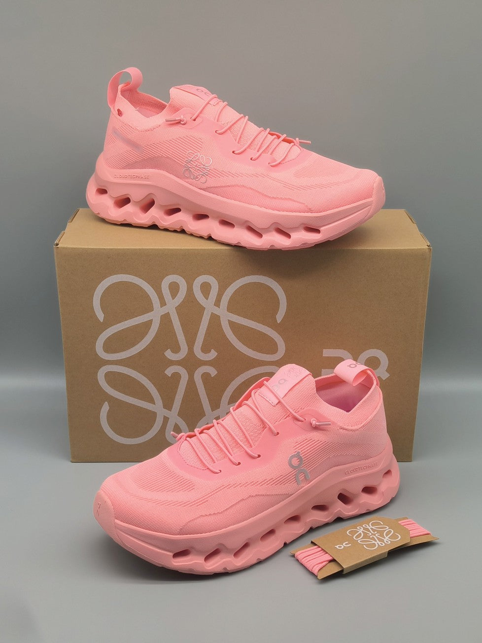 LW CLOUDTILT SNEAKER PEACH POLYESTER