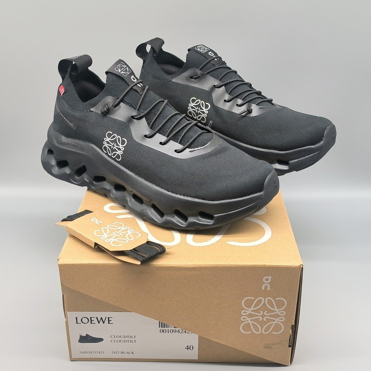 LW CLOUDTILT SNEAKER BLACK POLYESTER